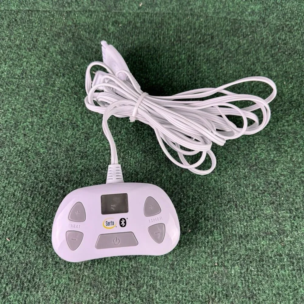 Serta Electric Heating Blanket Cord 3 Prong Controller PFI-DBC-TB1 Bluetooth